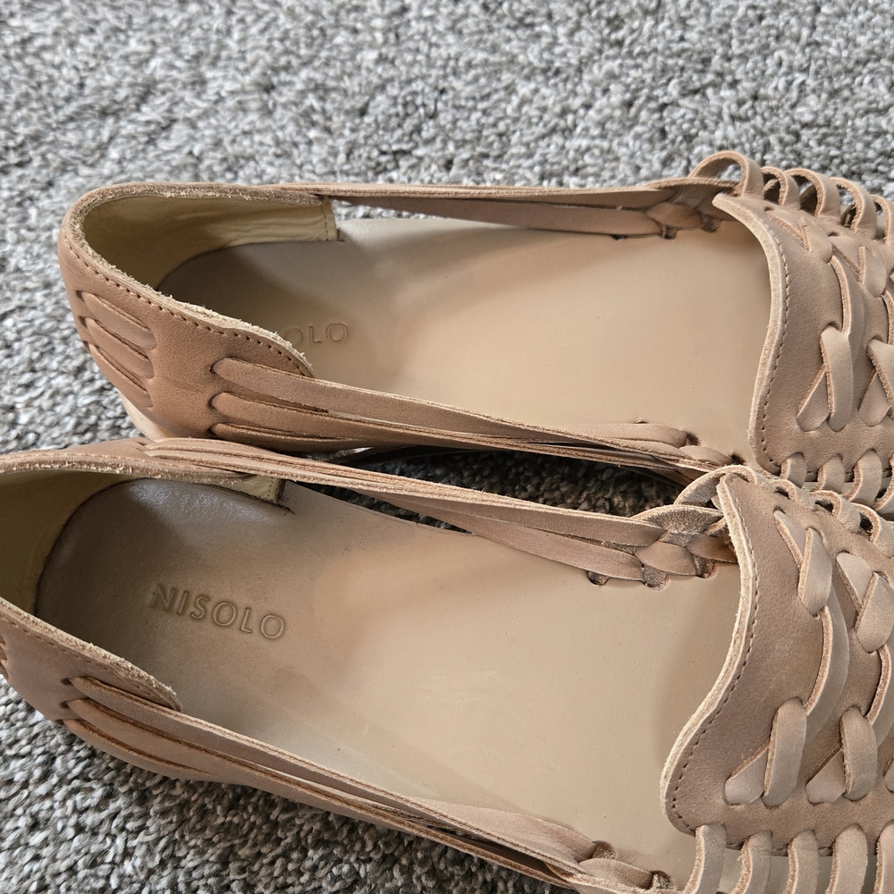 Nisolo Women's Tan Loafers - Picture 11 of 16